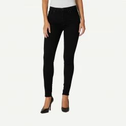 Hudson Barbara High Waist Super Skinny In Black