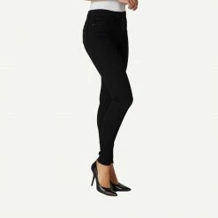 Hudson Barbara High Waist Super Skinny In Black