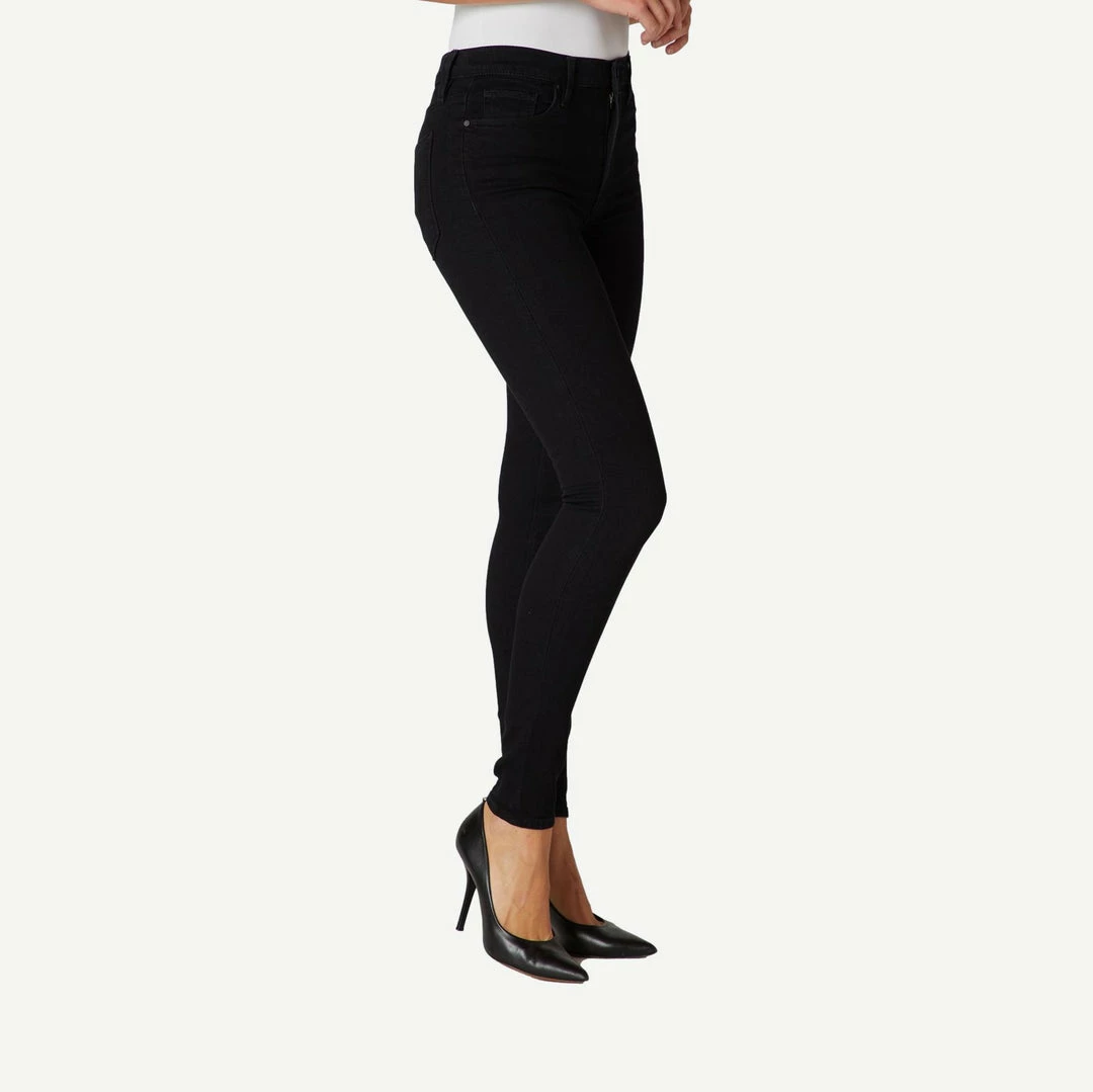 Hudson Barbara High Waist Super Skinny In Black 4 Hudson Barbara High Waist Super Skinny In Black