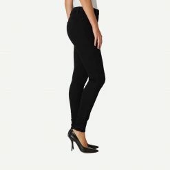 Hudson Barbara High Waist Super Skinny In Black 8 Hudson Barbara High Waist Super Skinny In Black