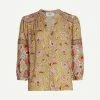 Ba&sh Womens Chemise Blouse - Ocre