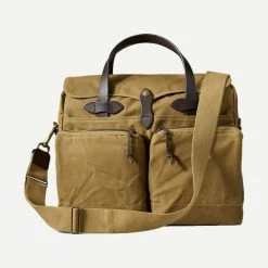 Filson 24 Hr Tin Briefcase Dark Tan Accessories