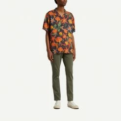 NEUW Mens Lou Slim Liberte Green