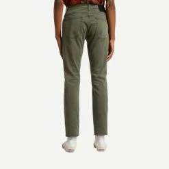 NEUW Mens Lou Slim Liberte Green