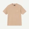 Stussy Stock Logo SS Crew Beige Mens