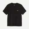 Stussy Stock Logo SS Crew Black Mens