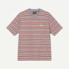 Stussy Multi Stripe Crew Mens