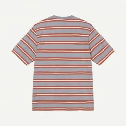 Stussy Multi Stripe Crew Mens