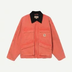 Stussy Washed Canvas Shop Jacket Mens