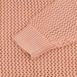 Stussy Pigment Dyed Loose Gauge Sweater - Peach