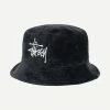 Stussy Chenille Big Basic Bucket Hat (more Colors Available) Mens