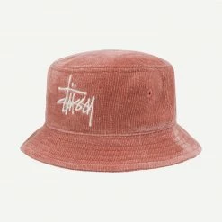Stussy Chenille Big Basic Bucket Hat (more Colors Available) Mens