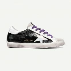 Golden Goose Superstar Shiny Leather Upper Mirror Star Leather Heel