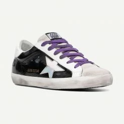 Golden Goose Superstar Shiny Leather Upper Mirror Star Leather Heel