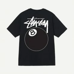 Stussy 8 Ball Tee - Black Mens