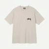 Stussy Mens Fuzzy Dice Tee - Smoke