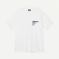 Stussy Mens Strawberry Tee - White