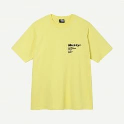 Stussy Strawberry Tee - Yellow