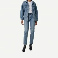 Citizens Of Humanity Womens Sabine High Rise Straight - Dresden