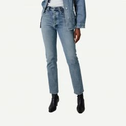 Citizens Of Humanity Womens Sabine High Rise Straight - Dresden