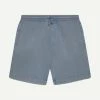 Wax London Sweat Shorts Loopback Organic Cotton - Light Blue Mens
