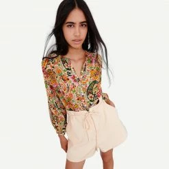 Ba&sh Bianca Blouse - Green Womens