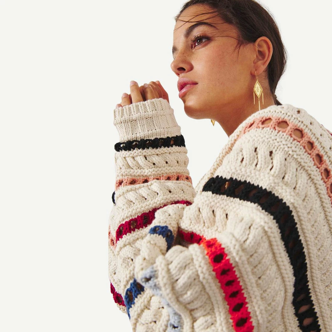 Ba&sh Gardy Sweater Womens 6 Ba&sh Gardy Sweater Womens