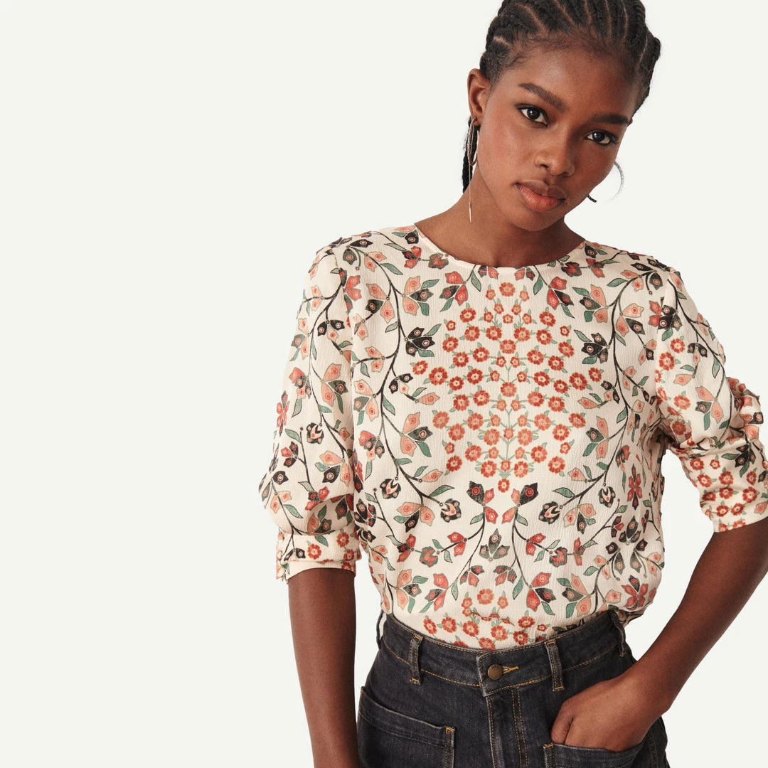 Ba&sh Womens Greg Top - Ecru 4 Ba&sh Womens Greg Top - Ecru