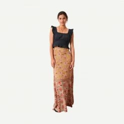 Ba&sh Womens Vanessa Skirt - Ocre