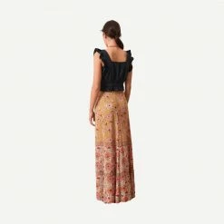Ba&sh Womens Vanessa Skirt - Ocre