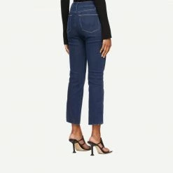 Frame Denim Le High Straight Dalvin Womens