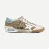 Golden Goose Super Star Penstar Suede Toe Maculated Print