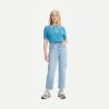 Levi's Womens Ribcage Straight Ankle Jean - Samba Done