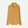 Nili Lotan Womens NL Shirt - Tuscan Yellow