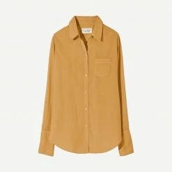 Nili Lotan Womens NL Shirt - Tuscan Yellow