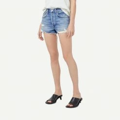 Agolde Parker Vintage Cut Off Short - Clutch Womens
