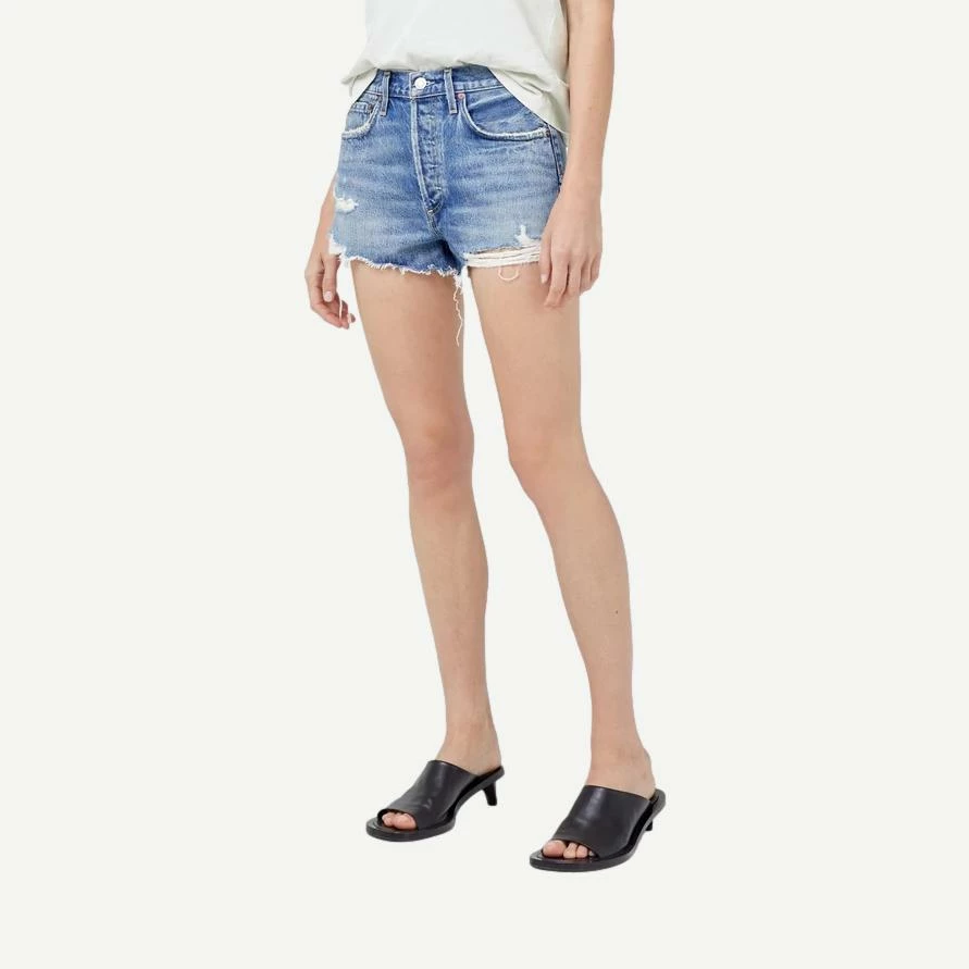 Agolde Parker Vintage Cut Off Short - Clutch Womens 4 Agolde Parker Vintage Cut Off Short - Clutch Womens