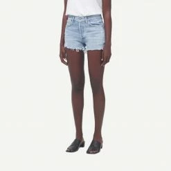 Agolde Womens Parker Vintage Cut Off Short - Swapmeet