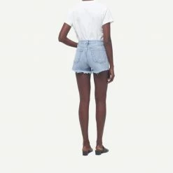 Agolde Womens Parker Vintage Cut Off Short - Swapmeet