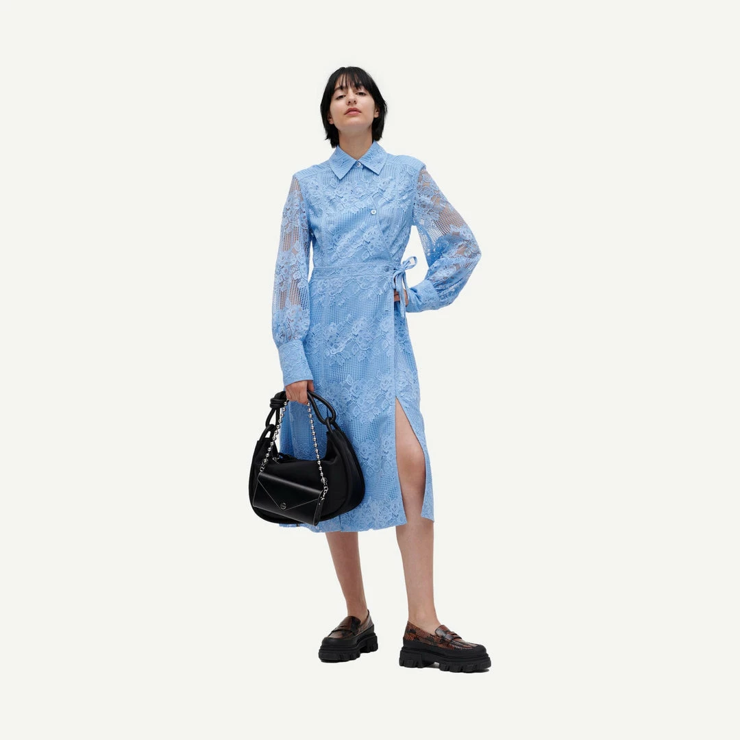 Ganni Envelope Wallet And Chain Black 4 Ganni Envelope Wallet And Chain Black