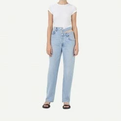 Agolde Womens Ren Tee - White