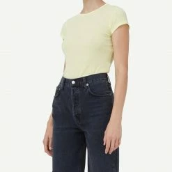 Agolde Ren Tee - Blonde