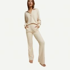 Nation LTD Womens Bodega Luxe Long Pant Antique