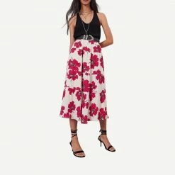Ba&sh Kondo Skirt - Rouge Womens
