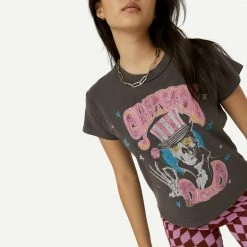 Daydreamer Grateful Dead Forever Skelly Reverse GF Tee - Washed Black
