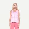 Sundry Crossback Tank In Rosebud White Womens