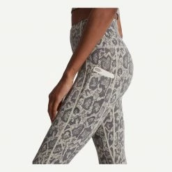 Varley Let's Go Running Legging - Sage Noise Snake Womens