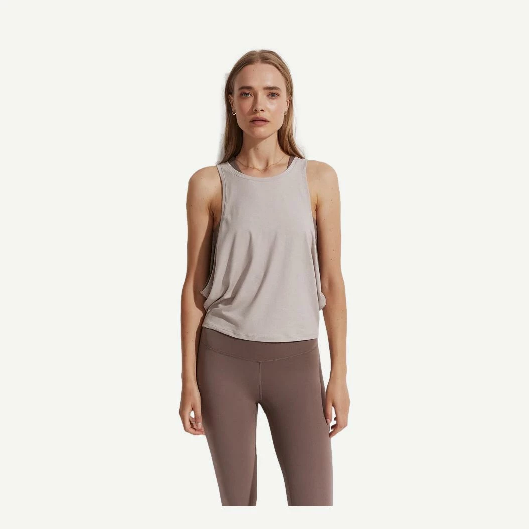 Varley Buckley Active Tank - Silver Grey Marl Womens 5 Varley Buckley Active Tank - Silver Grey Marl Womens