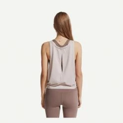 Varley Buckley Active Tank - Silver Grey Marl Womens