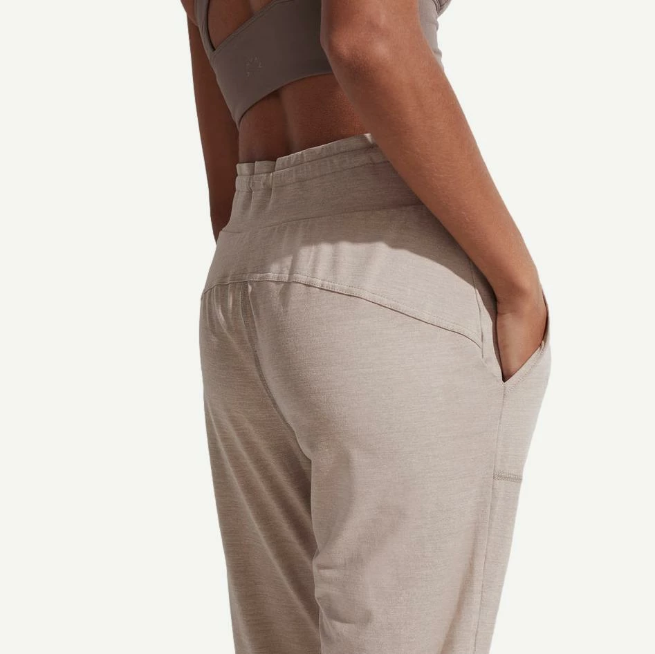 Varley Womens Parkhurst Jogger - Taupe Marl 8 Varley Womens Parkhurst Jogger - Taupe Marl